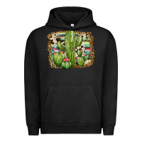 Pigment Black serape cowhide cactus Urban Hoodie - JahusDesignShop