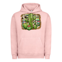 Pigment Salmon serape cowhide cactus Urban Hoodie - JahusDesignShop