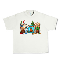 Pistachio Camping Coffee Cups Urban Heavy Tee - FaDigitalArtStudio