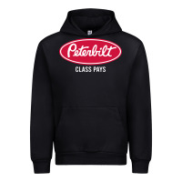 Black peterbilt class pays, peterbilt class pays art, peterbilt class pays w Urban Hoodie - baoMotion