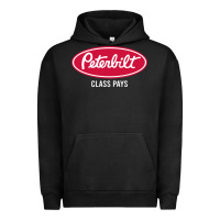 Pigment Black peterbilt class pays, peterbilt class pays art, peterbilt class pays w Urban Hoodie - baoMotion
