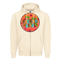 Sandshell puerto rico coasters Zipper Hoodie - AdoDesignShop