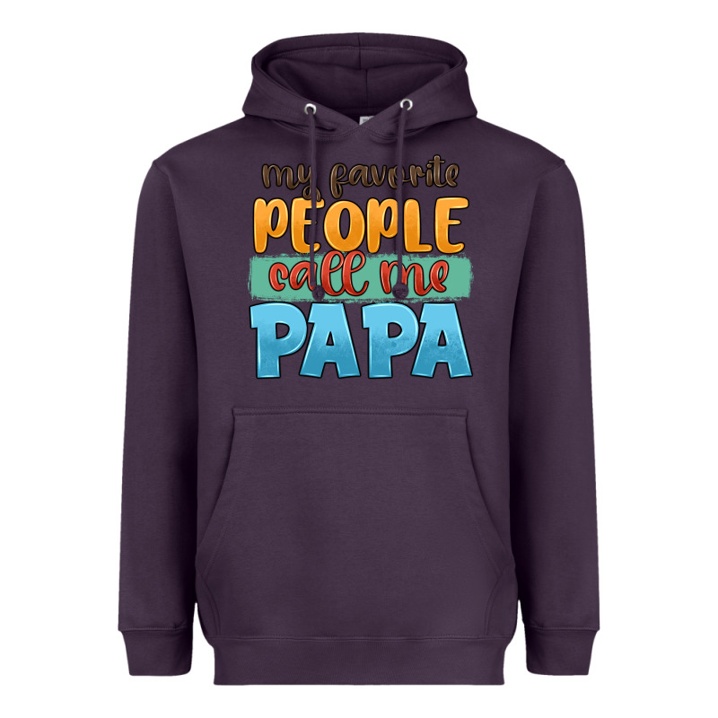 My Favorite People Call Me Papa Heavyweight Hoodie by JahusDesignShop | Teevron
