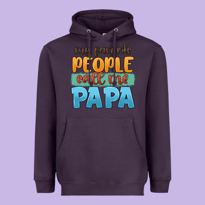 My Favorite People Call Me Papa Heavyweight Hoodie Designed By Jahusdesignshop