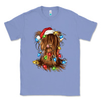 Colony Blue christmas heifer cow gnome Classic Tee - CowGirlArtShop