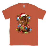 Copper christmas heifer cow gnome Classic Tee - CowGirlArtShop