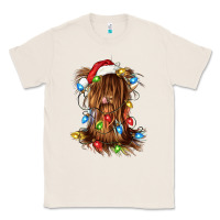 Natural christmas heifer cow gnome Classic Tee - CowGirlArtShop
