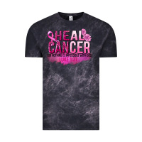 Cloud Black Heal Cancer for nothing is impossible Vintage Tee - FaDigitalArtStudio