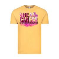 Vintage Mustard Heal Cancer for nothing is impossible Vintage Tee - FaDigitalArtStudio