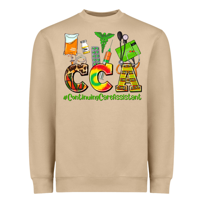Cca  Countinuing Care Assistant Juneteenth Heavyweight Sweatshirt by AdoDesignShop | Teevron