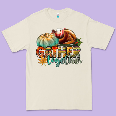 Gather Together Premium Tee Designed By Cowgirlartshop