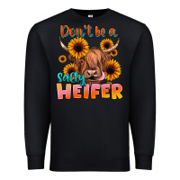 Black dont be a salty heifer Premium Sweatshirt - JahusDesignShop