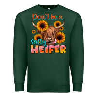 Sports Green dont be a salty heifer Premium Sweatshirt - JahusDesignShop