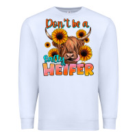 White dont be a salty heifer Premium Sweatshirt - JahusDesignShop
