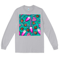 Moon Dust valentines day champagne and strawberry Long Sleeve Tee - BundleAndBundleShop