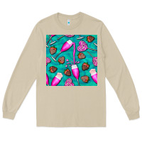 Mushroom valentines day champagne and strawberry Long Sleeve Tee - BundleAndBundleShop