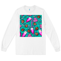 White valentines day champagne and strawberry Long Sleeve Tee - BundleAndBundleShop