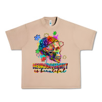 Burro Neurodiversity is beautiful Urban Heavy Tee - FaDigitalArtStudio