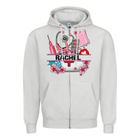 Dove Grey costom name nurse hat and elements Zipper Hoodie - AdoDesignShop