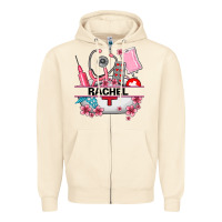 Sandshell costom name nurse hat and elements Zipper Hoodie - AdoDesignShop