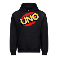 Black UNO Card Game Urban Hoodie - baoMotion