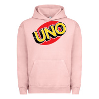Pigment Salmon UNO Card Game Urban Hoodie - baoMotion