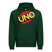 Forest Green UNO Card Game Urban Hoodie - baoMotion