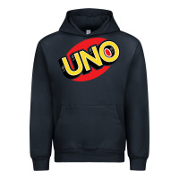 Navy UNO Card Game Urban Hoodie - baoMotion