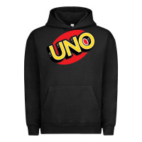 Pigment Black UNO Card Game Urban Hoodie - baoMotion
