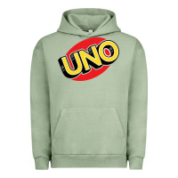 Pigment Oil Green UNO Card Game Urban Hoodie - baoMotion