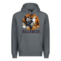 Rock hallowen panda Premium Hoodie - LillyAllenDesigns