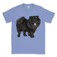 Colony Blue black chow chow Classic Tee - RanaPortraitStore