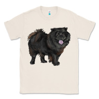 Natural black chow chow Classic Tee - RanaPortraitStore