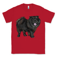 Red black chow chow Classic Tee - RanaPortraitStore
