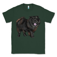 Sports Green black chow chow Classic Tee - RanaPortraitStore