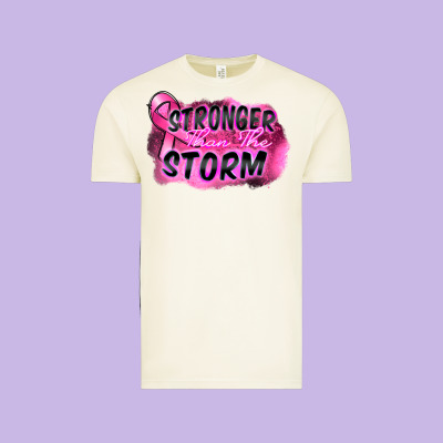 Stronger Than The Storm Vintage Tee Designed By Fadigitalartstudio