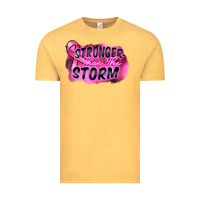 Vintage Mustard Stronger than the storm Vintage Tee - FaDigitalArtStudio