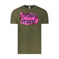 Vintage Olive Stronger than the storm Vintage Tee - FaDigitalArtStudio