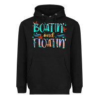 Black boatin' and floatin' Heavyweight Hoodie - JahusDesignShop