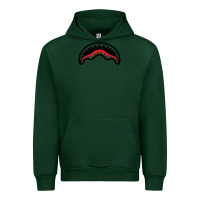 Forest Green Hype Shark Urban Hoodie - baoMotion