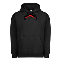 Pigment Black Hype Shark Urban Hoodie - baoMotion