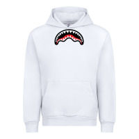 White Hype Shark Urban Hoodie - baoMotion