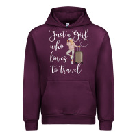 Just A Girl Who Loves To Travel Traveling Women Nomad T Shirt Urban Hoodie | Teevron