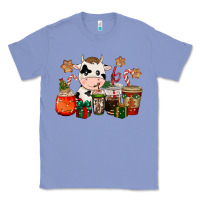 Colony Blue cow coffee cups christmas Classic Tee - CowGirlArtShop