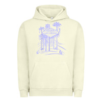 Pigment Pistachio las vegas strip retro famous sign nevada traveler souvenir t shirt Urban Hoodie - baoMotion