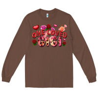 Chestnut One loved gigi Long Sleeve Tee - FaDigitalArtStudio