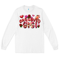 White One loved gigi Long Sleeve Tee - FaDigitalArtStudio