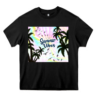 Black summer vibes with birds Heavy Core Tee - TumblerDesignByShophia
