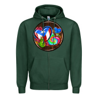 Sports Green puerto rico coasters Zipper Hoodie - AdoDesignShop