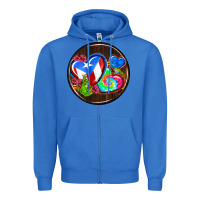 True Royal puerto rico coasters Zipper Hoodie - AdoDesignShop